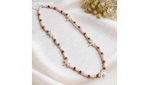 Beads Necklace With Sea Shell
